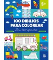 100 DIBUJOS PARA COLOREAR-LOS TRANSPORTES