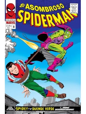 BIBLIOTECA MARVEL ASOMBROSO SPIDERMAN 08 (1966)