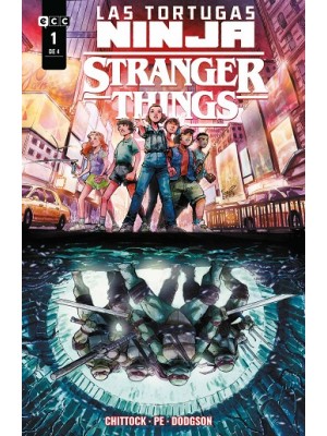 TORTUGAS NINJA/STRANGER THINGS NÚM. 1 DE 4