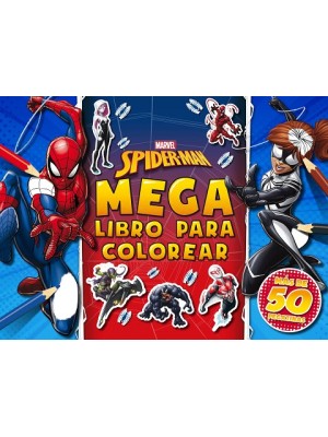 SPIDER-MAN. MEGALIBRO PARA COLOREAR 2