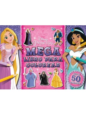 PRINCESAS. MEGALIBRO PARA COLOREAR 3