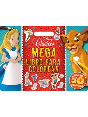 CLÁSICOS DISNEY. MEGALIBRO PARA COLOREAR