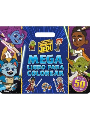 STAR WARS. LAS AVENTURAS DE LOS JÓVENES JEDI. MEGALIBRO PARA COLOREAR