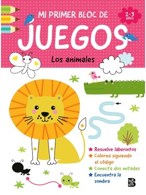 MI PRIMER BLOC DE JUEGOS-LOS ANIMALES
