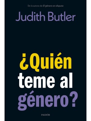 QUIÉN TEME AL GÉNERO?
