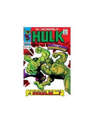 BIBLIOTECA MARVEL EL INCREIBLE HULK 4