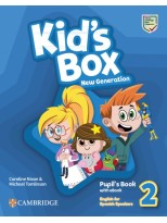 KID'S BOX NEW GENERATION ENGLISH FOR SPANISH SPEAKERS LEVEL 2 PUPIL'S BOOK WITH