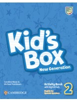 KID'S BOX NEW GENERATION ENGLISH FOR SPANISH SPEAKERS LEVEL 2 ACTIVITY BOOK WITH