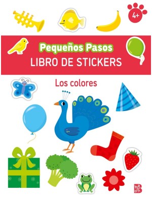 PEQUEÑOS PASOS LIBRO DE STICKERS-LOS COLORES