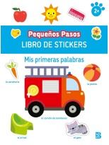 PEQUEÑOS PASOS LIBRO DE STICKERS-PRIMERAS PALABRAS