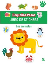PEQUEÑOS PASOS LIBRO DE STICKERS-LOS ANIMALES
