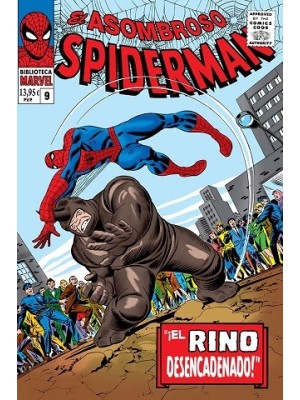 BIBLIOTECA MARVEL ASOMBROSO SPIDERMAN 09 DE 1966 A 1967