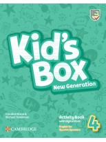 KID'S BOX NEW GENERATION ENGLISH FOR SPANISH SPEAKERS LEVEL 4 ACTIVITY BOOK WITH
