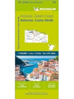 MAPA ZOOM ESPAÑA (ASTURIAS - COSTA VERDE)