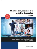 PLANIFICACIÓN, ORGANIZACIÓN Y CONTROL DE EVENTOS 2.ª EDICIÓN