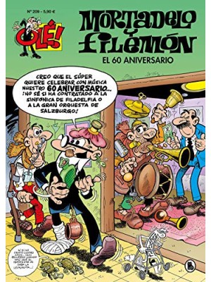 OLE Nº 209 MORTADELO Y FILEMON EL 60 ANIVERSARIO