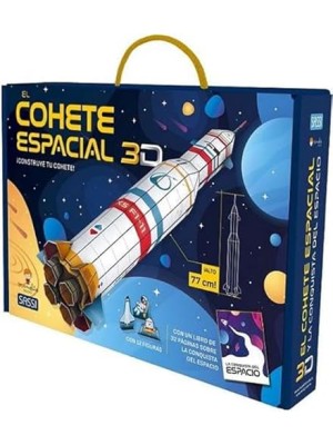 COHETE ESPACIAL 3D