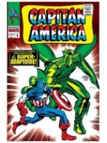 BIBLIOTECA MARVEL CAPITÁN AMÉRICA 03 DE 1966 A 1967