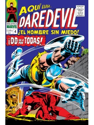 BIBLIOTECA MARVEL DAREDEVIL 4 DE 1966 A 1967
