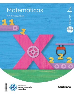 MATEMATICAS MOCHILA LIGERA 4 PRIMARIA CONSTRUYENDO MUNDOS