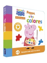 PEPPA PIG. LIBRO DE CARTÓN - APRENDE CREATIVIDAD CON PEPPA PIG. PEPPA Y LOS COLO