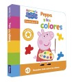 PEPPA PIG. LIBRO DE CARTÓN - APRENDE CREATIVIDAD CON PEPPA PIG. PEPPA Y LOS COLO