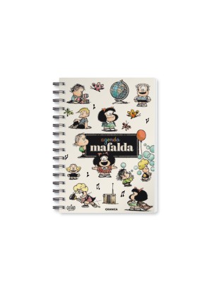 MAFALDA AGENDA PERPETUA ANILLADA PERSONAJES