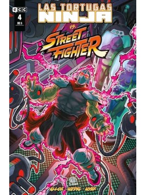 TORTUGAS NINJA VS. STREET FIGHTER NÚM. 4 DE 5