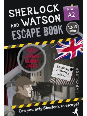 SHERLOCK & WATSON ESCAPE BOOK PARA REPASAR INGLÉS 12-13 AÑOS