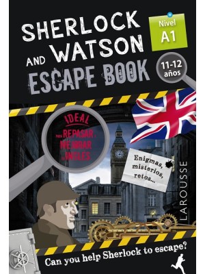 SHERLOCK & WATSON ESCAPE BOOK PARA REPASAR INGLÉS 11-12 AÑOS