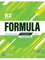 FORMULA B2 FIRST COURSEBOOK AND INTERACTIVE EBOOK WITH KEY WITH DIGITAL