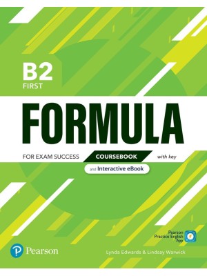 FORMULA B2 FIRST COURSEBOOK AND INTERACTIVE EBOOK WITH KEY WITH DIGITAL