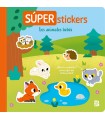 SUPER STICKERS LOS ANIMALES BEBE