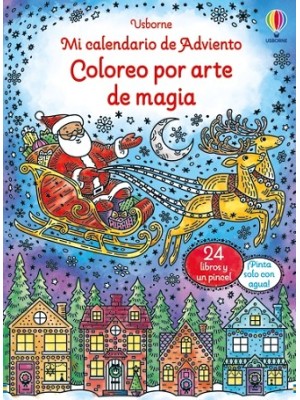 MI CALENDARIO DE ADVIENTO - COLOREO POR ARTE DE MAGIA