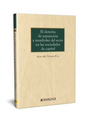 DERECHO DE SEPARACIÓN Y REEMBOLSO DEL SOCIO EN LAS SOCIEDADES DE CAPITAL