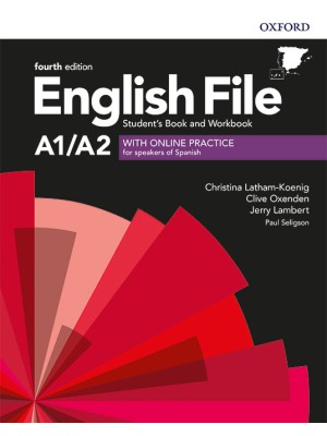 ENGLISH FILE 4TH EDITION A1/A2. STUDENT'S BOOK AND WORKBOOK WITH KEY PACK