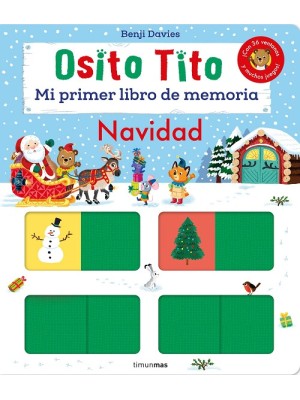 OSITO TITO. MI PRIMER LIBRO DE MEMORIA. NAVIDAD