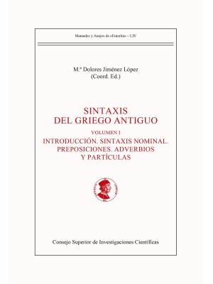 SINTAXIS DEL GRIEGO ANTIGUO 2 VOL.