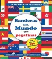 BANDERAS DEL MUNDO CON PEGATINAS