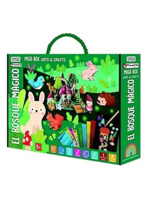 BOSQUE MAGICO (LIBRO + PUZLE)