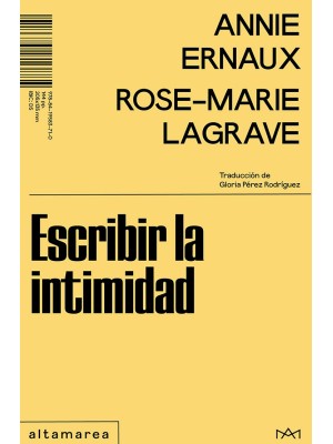 ESCRIBIR LA INTIMIDAD