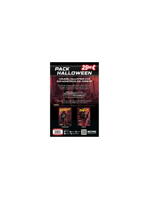 PACK HALLOWEEN DRACULA & FRANKENSTEIN