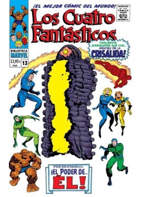 BIBLIOTECA MARVEL LOS 4 FANTASTICOS 13