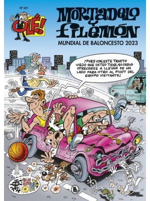 OLE Nº 221 MORTADELO Y FILEMON MUNDIAL DE BALONCESTO 2023