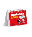 CALENDARIO 2025 MAFALDA ESCRITORIO ROJO