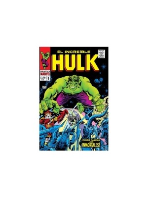 BIBLIOTECA MARVEL EL INCREIBLE HULK 5 1967-68
