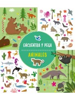 ENCUENTRA Y PEGA - ANIMALES