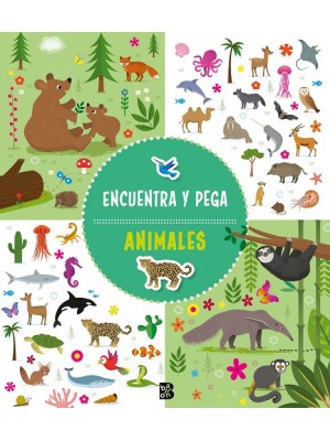 ENCUENTRA Y PEGA - ANIMALES