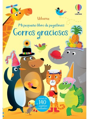 SOMBREROS GRACIOSOS PEQUEÑO LIBRO PEGATI