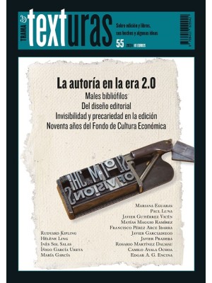 TEXTURAS 55: LA AUTORÍA EN LA ERA 2.0